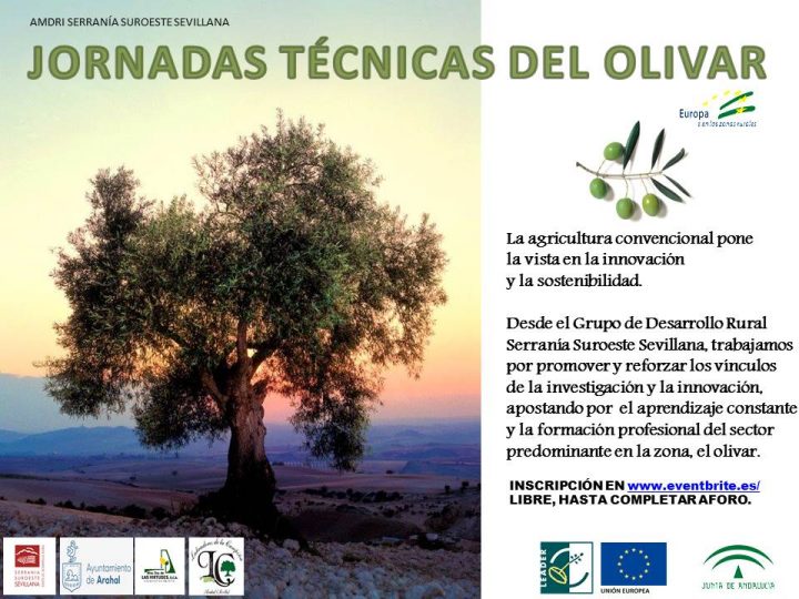 GDR SERRANÍA SUROESTE SEVILLANA ORGANIZA LAS JORNADAS TÉCNICAS DEL OLIVAR